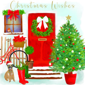 Christmas Cards: Doorstep